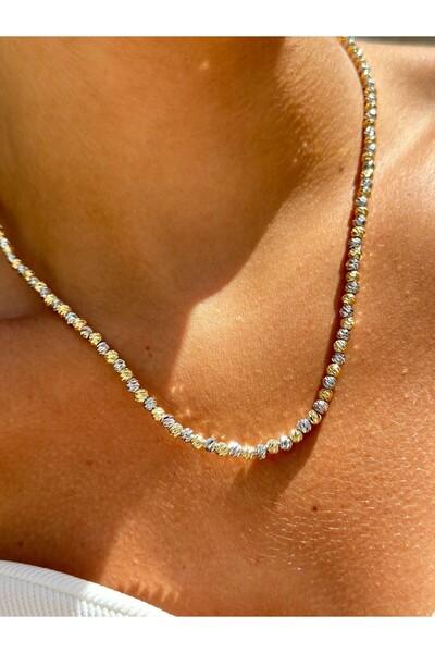 MyladyAccessoriess Dorika Premium Necklace with Two Color Details