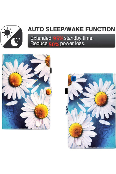 OEM Husă tip book compatibilă cu tableta Samsung Galaxy Tab A7 Lite 8.7 inch 2021 SM-T220/T225, piele PU