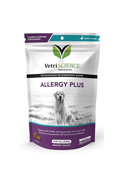 Vetri-Science Vetri Science Allergy Plus, 60 de comprimate masticabile pentru câini
