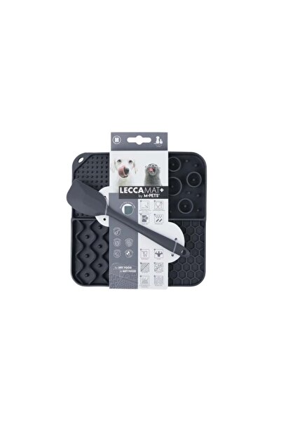 M-PETS LECCA SIVI ÖDÜL MATI KAŞIKLI SET BLACK (M)