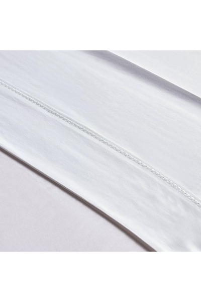 Home Centre Versailles Egyptian Cotton Sateen 400 Thread Count Super King Flat Sheet - 260x270 cm