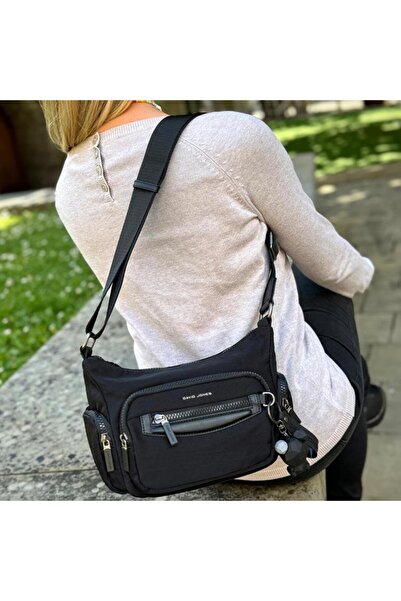 David Jones Жіноча сумка через плече, чорна