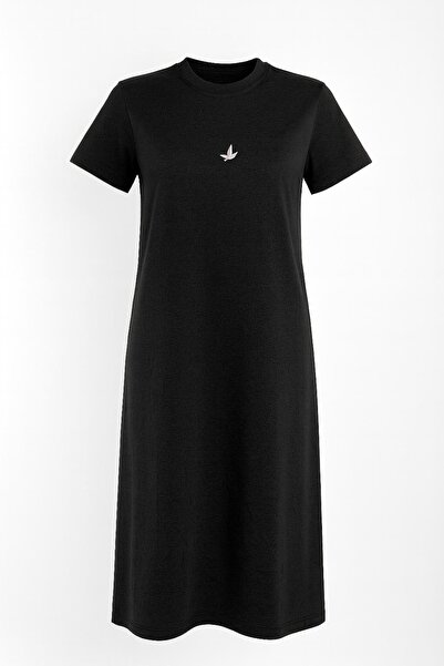 HAKKE ΦΟΡΕΜΑ με κοντό μανίκι με στάμπα με έγχυση