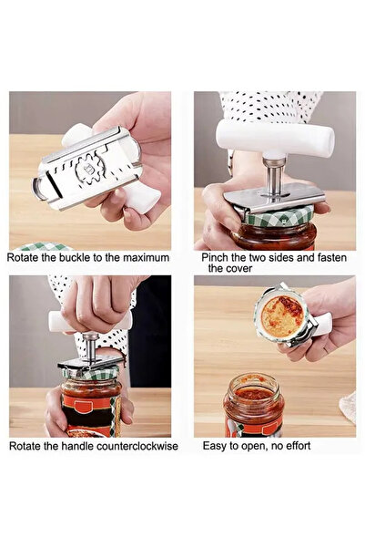UFİX Jar Lid Opener – Measured Adaptive Practical Can and Bottle Lid Opener