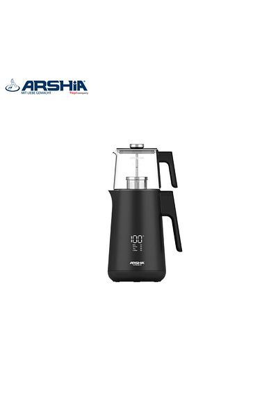 Arshia Arshia Electric Tea Maker - Digital Temperature Control Display and Stylish Design
