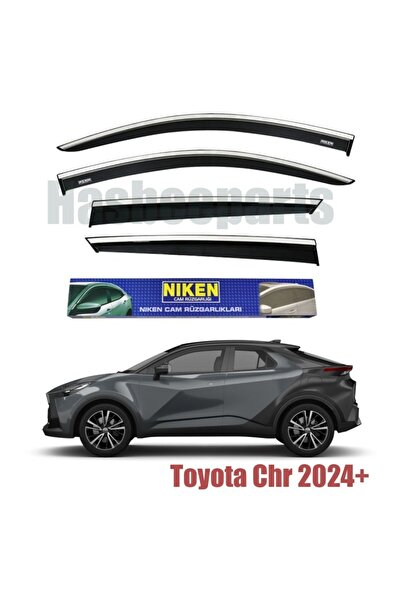 HasbeeParts Toyota Chr Kromlu Cam Rüzgarlığı Niken 2024+ Sonrası uyumlu