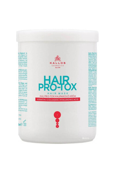 Kallos Mască regeneratoare de păr Pro-Tox 1000ml,