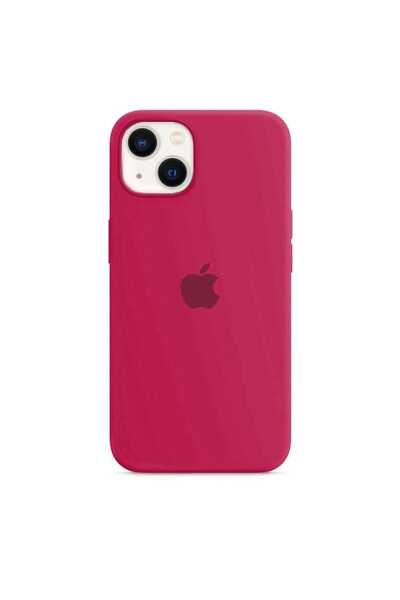 Apple Silicone Case for iPhone 13 Mini, Rose Red