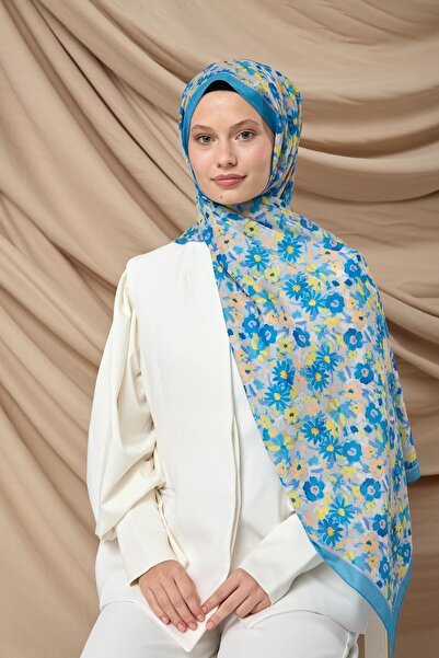 Silk Home شال ناعم منقوش 70021-17