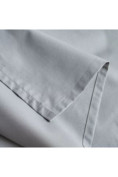 Home Centre Serenity Cotton Percale 200 Thread Count Super King Flat Sheet - 260x270 cm