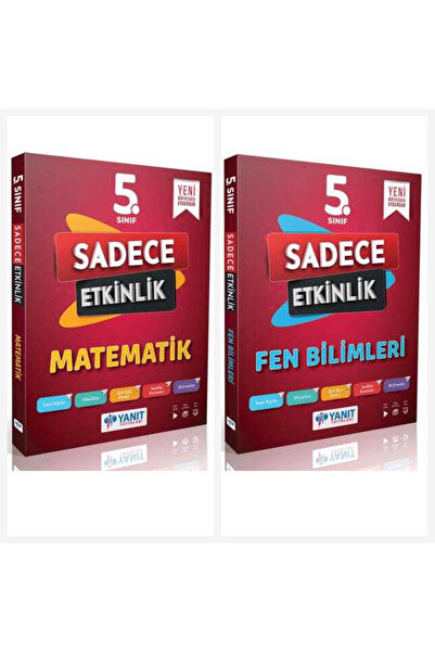 Yanıt Yayınları Yanıt 5. Sınıf Matematik & Fen Sadece Etkinlik