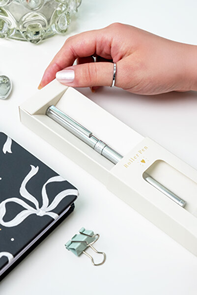 Matt Notebook Premium Roller Kalem Silver RP25