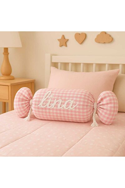 Çikoleyt Design Kişiye Özel Bebek Yastığı - Şeker Yastık