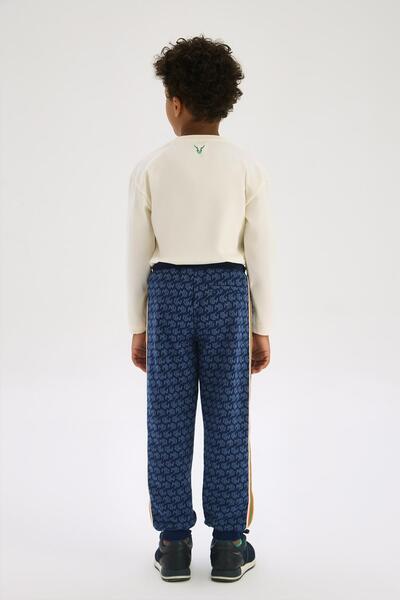 Nebbati Φούτερ BG Store Boy's Navy Blue