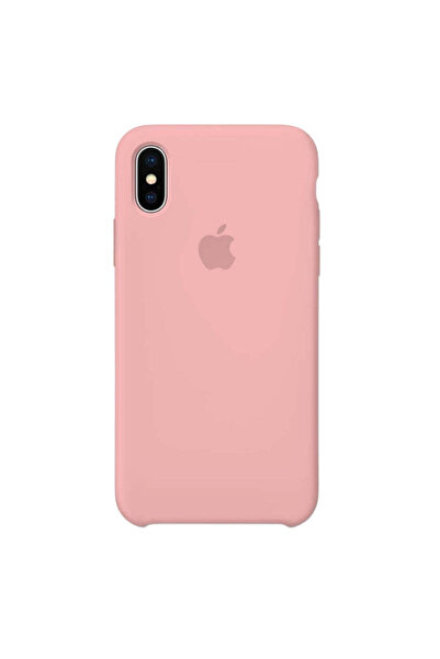 Apple Silicone Case for iPhone X, Baby Pink