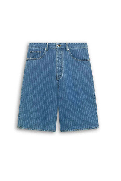 American Rag Cie Cooling down in Style for Men: Le Short Baggy Rayures - 100%...
