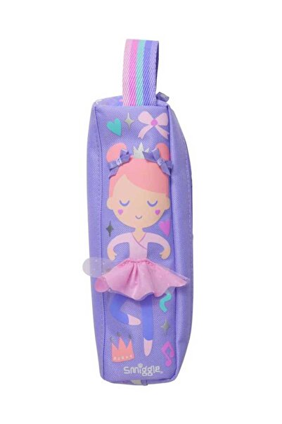 SMIGGLE Ready Set Go Teeny Tiny Character Pencil Case Lilac 456970