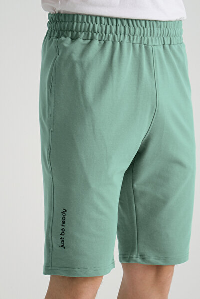 Shooter Sportswear Ανδρικό σορτς με λογότυπο Minimal Moss Cotton Regular Fit