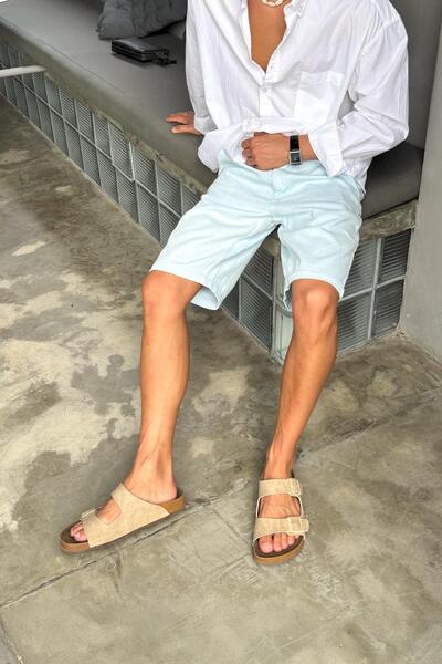 Flaw Wear Σορτς Gabardine με κορδόνια στη μέση