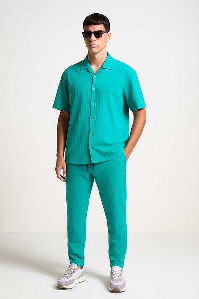 STITCH by MH Mens Turkish Co-ord Shirt set