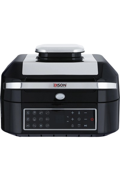 Edison SAF-903D Air Fryer, 1800-1600W, 6.5L, 12 Functions - Black