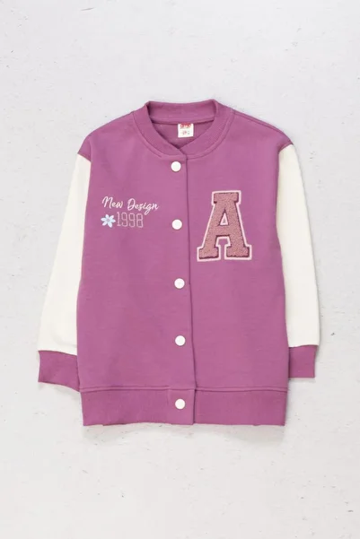 DMB BOYS & GIRLS Dmb Girl's College Jacket 3-8 Years Old Cherry