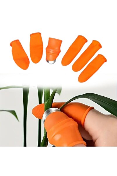 Leyaton 5 Parça Pratik Parmak Koruyucu 1 Parça Baş Parmak Bıçaklı Eldiven Seb...