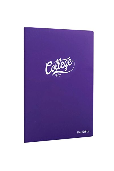 KIZILELMADA College Checkered Notebook 60 Sheets - Ideal for Lectures and Notes