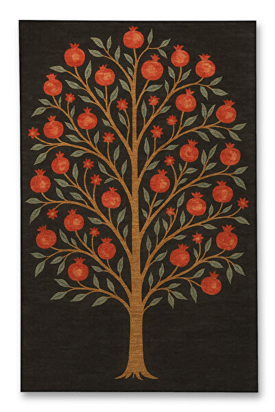 Rugs Modern Halı MOSSO Μοντέρνο Διακοσμητικό Χαλί με Σχέδια με Θέμα το Δέντρο...