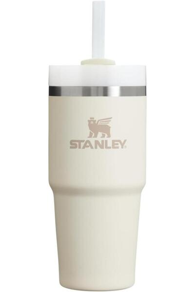 Stanley The Quencher H2.O FlowState Pipetli Termos Bardak 0,41 Krem