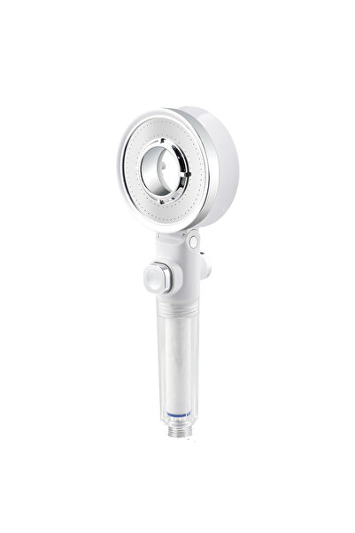 OEM Multifunctional shower head with 3 spray modes + 4 PP cotton filters with Ca sulfite balls