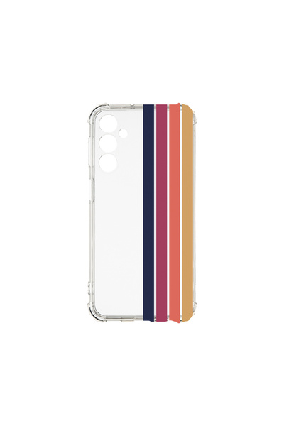 bestcase Carcasă spate antișoc pentru Samsung Galaxy S24 Plus, Retro Lines, A...
