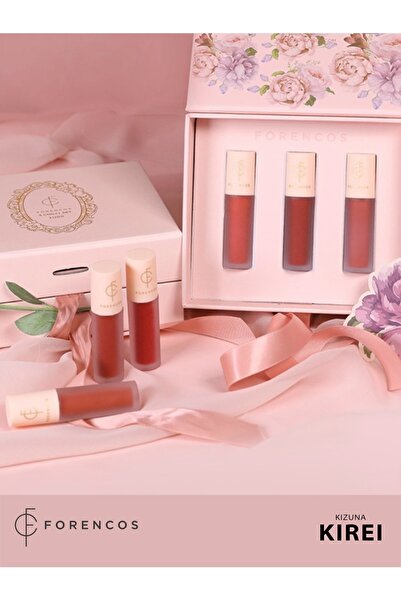 FORENCOS Uzun Süre Kalıcı, Yüksek Pigmentli, Mat, Kadife Dokulu, Tattoo Velve...