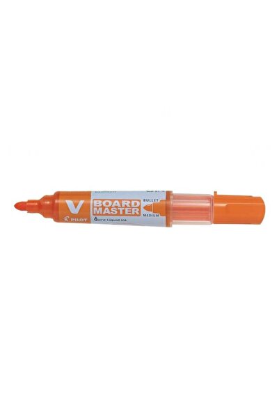 Pilot Marker Vboard Master pentru tablă albă, vârf rotund, 2,3 mm, portocaliu