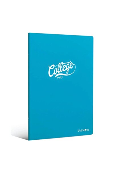 KIZILELMADA College Checkered Notebook 60 Sheets - Ideal for Lectures and Notes