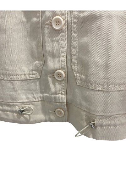 NK Girl's Elite Jacket 8-14 Years Cream