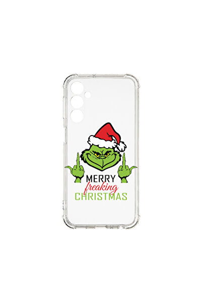 bestcase Carcasă spate antișoc pentru Samsung Galaxy M14, Grinches - Merry Xm...