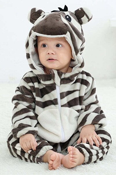 WildFashion Kigurumi pajamas for babies, jumpsuit type, made of soft and fluffy material CLD147-82