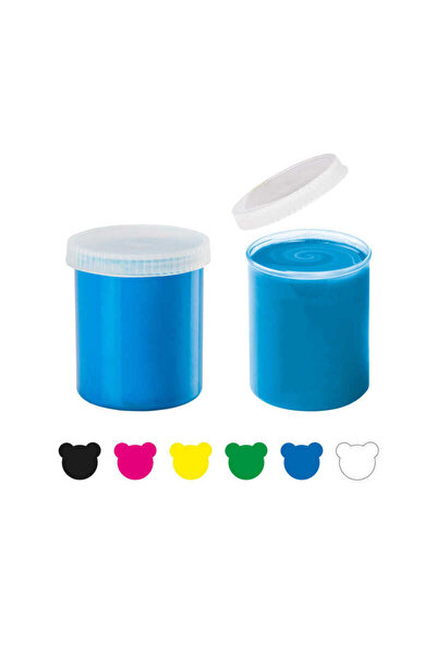 CARIOCA Bebek Parmak Boyası 6Lı 6x80 ml Süper Yıkanabilir +2 Yaş KO032