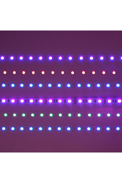 PNI LED strip 5050RGB, 300 LEDs, RGB, dimmable, light effects, 5 meters, IP20
