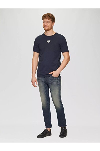 s.Oliver Men's Jeans, Mauro, Mid-Rise, Tapered Fit, Dark Navy