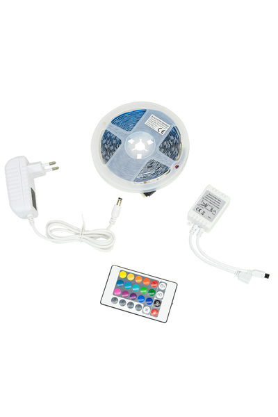 PNI LED strip 5050RGB, 300 LEDs, RGB, dimmable, light effects, 5 meters, IP20