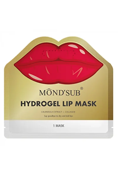 BEYOUTIFUL Hydrogel Lip Mask with Chamomile Extract and Collagen