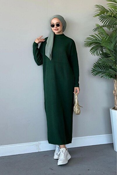 Get Crazy Corded Knitwear Dress