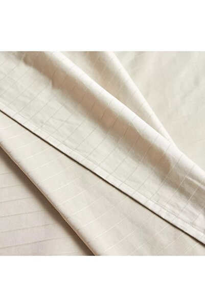 Home Centre Hampton Cotton Sateen 220 Thread Count Super King Flat Sheet - 260x270 cm