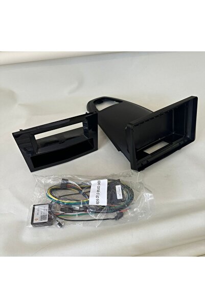 ALCARS OPEL CORSA D 2007-2014 9 İNC SİYAH ÜSTE TAKILAN MULTİMEDYA ÇERÇEVESİ