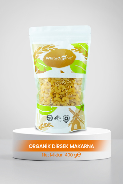 White Organic Organik Dirsek Makarna 400 Gr
