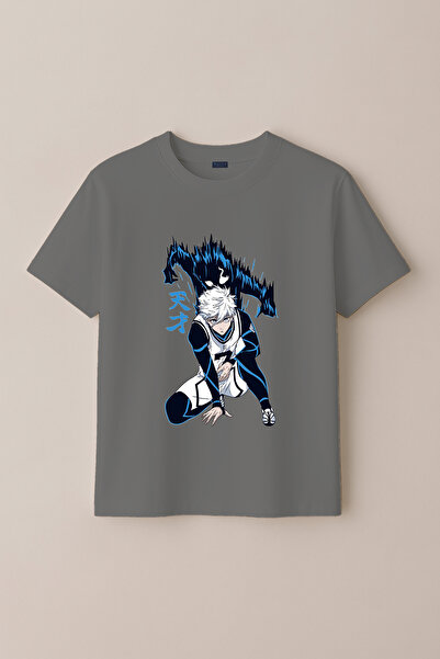 BLITZ ISTANBUL Nagi Seishiro Blue Lock Printed Oversize Crew Neck Unisex T-Shirt Manga Anime