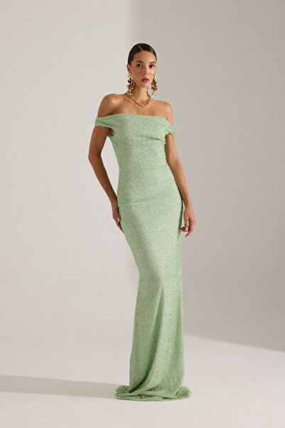 BETTY & SAM IVONA SU YEŞİLİ ELBİSE