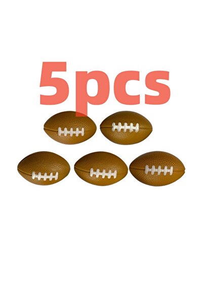Choice 5pcs Rugby footdall 5 PCS Elastic PU Sponge Ball Basketball Football Baseball Tennis Rugby Footdall